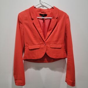 Forever 21 Orangish Red Blazer Sz Small
